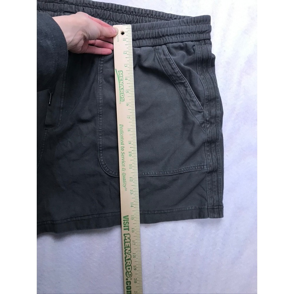 Athleta Farallon Short Dark Gray Cotton Utility Cargo Shorts Womens Size 26 - Picture 6 of 12